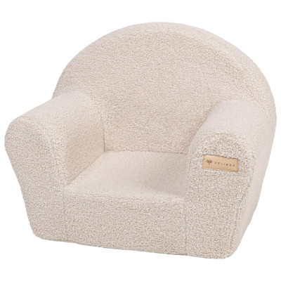 Bouclé kids chair